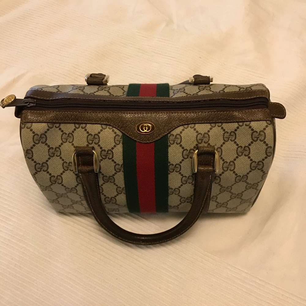 Vintage Gucci Doctor Bag, Authentic